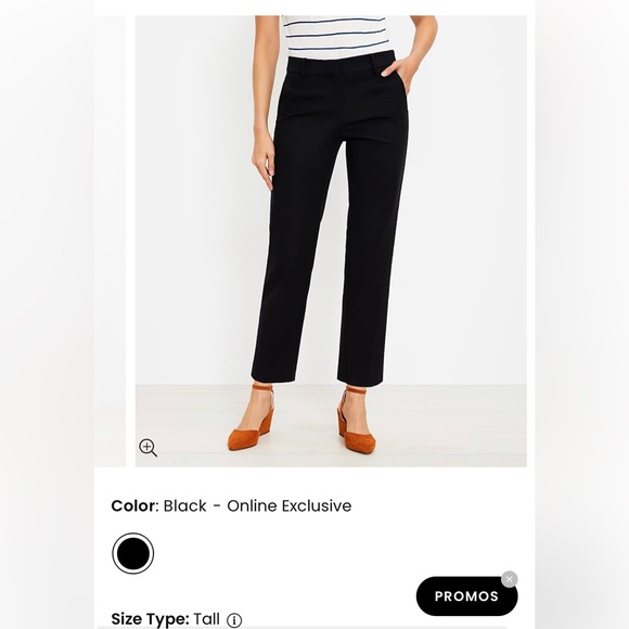 Brand new with tags Loft Tall Riviera Slim Pants - Picture 2 of 4